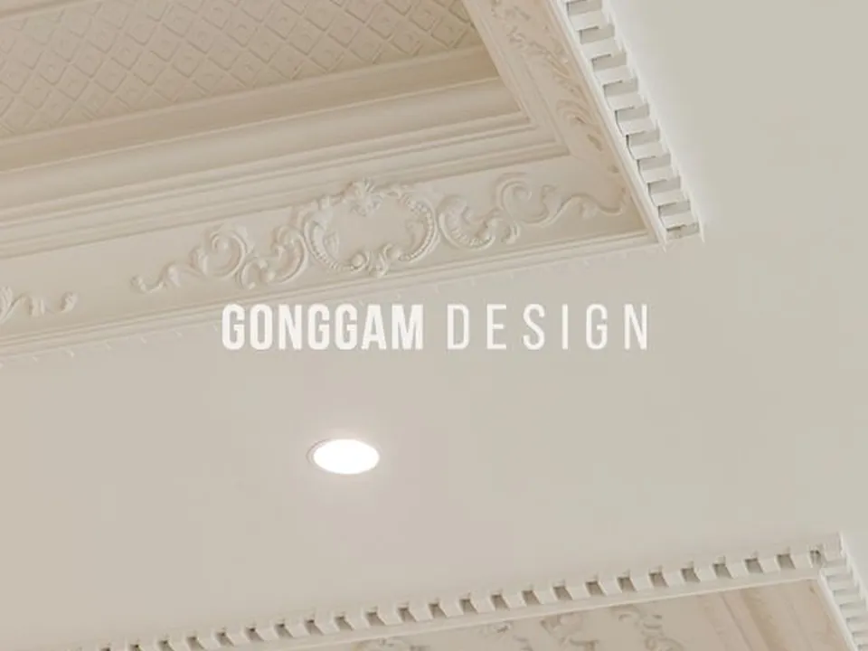 청담동 80평 거실 인테리어 시공 사진 (공감디자인)